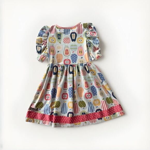 Matilda Jane Apples Dress Size 4 Make Believe Class President Dress - Picture 2 of 5